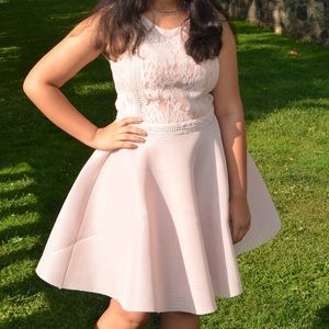 ASOS Blush Skater Dress